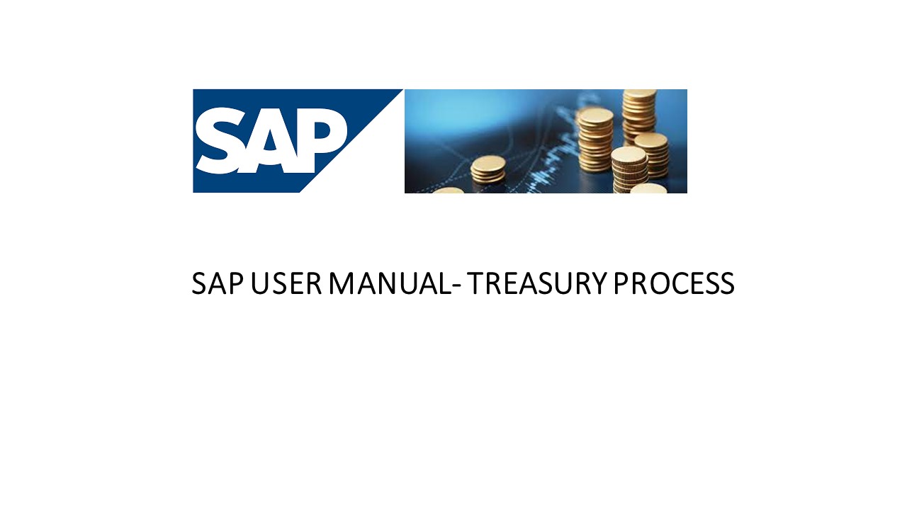 SAP USER  PROCESS-TRESURY